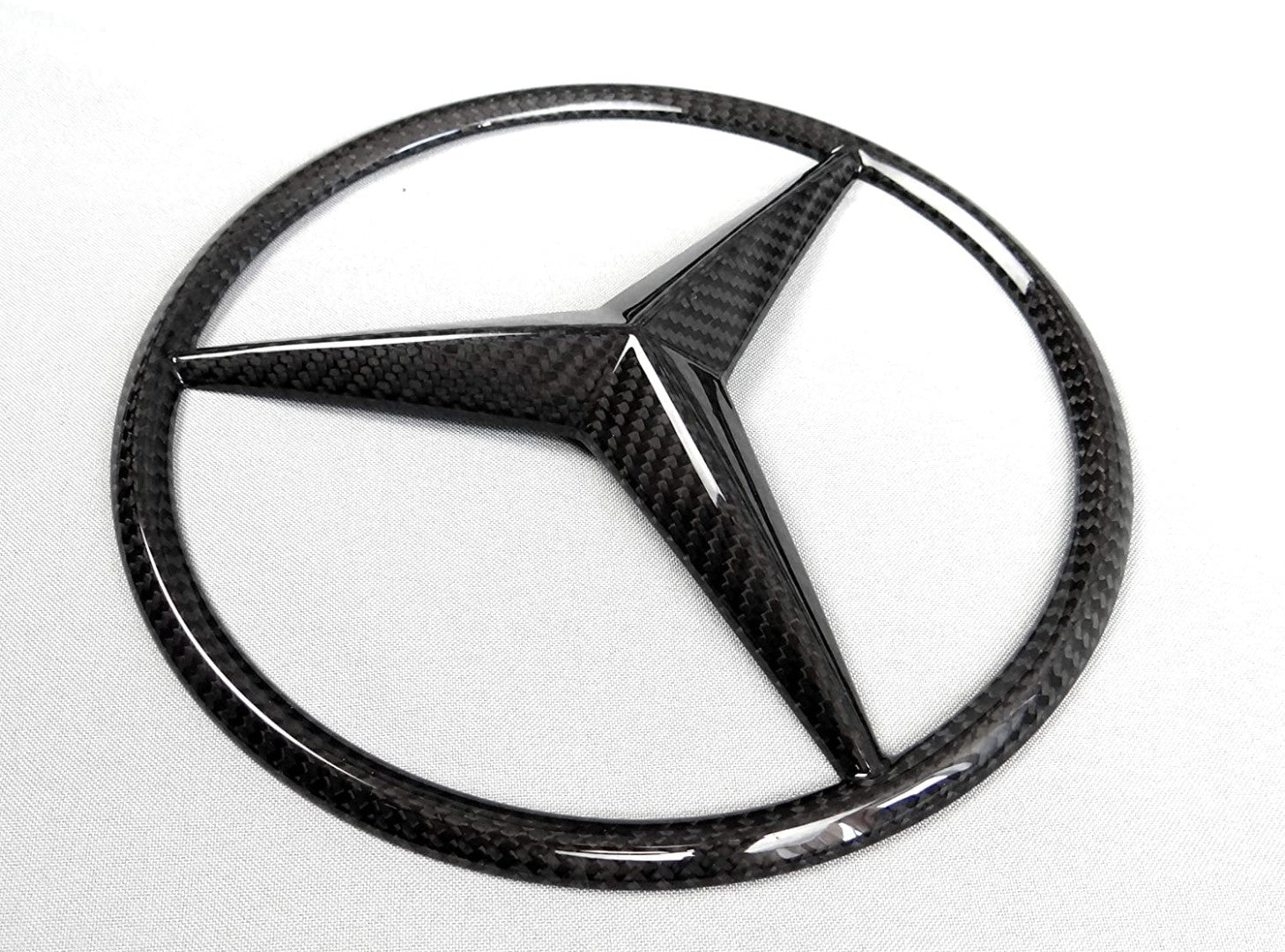 Carbon fiber front grille star style badge logo emblem for Mercedes-Benz W463 G-Class G-Wagon - Custom Class