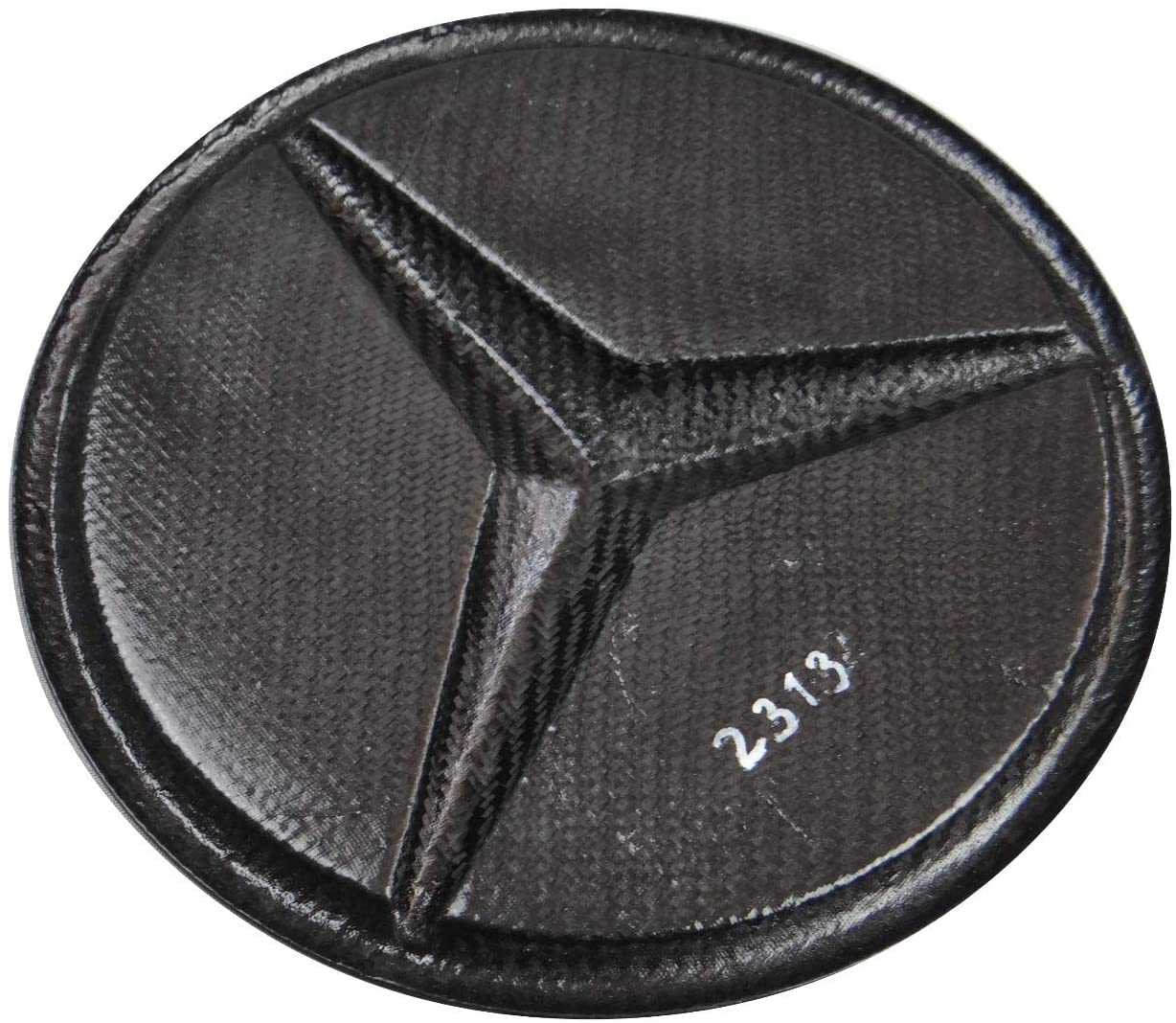 Carbon fiber front grille star style solid badge logo emblem for Mercedes-Benz W463 G-Class G-Wagon - Custom Class