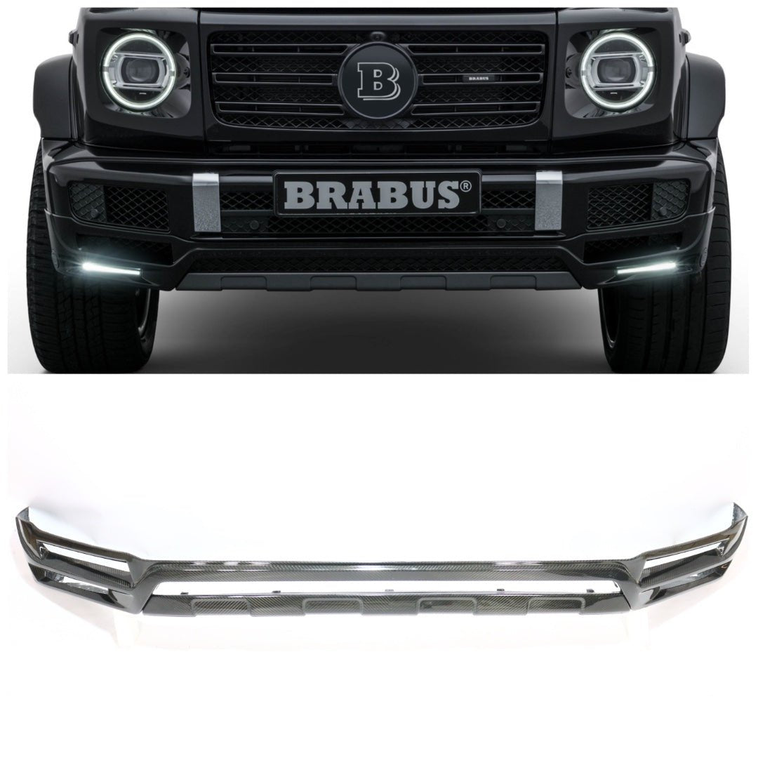 Carbon fiber front lip spoiler BRABUS G500 for Mercedes-Benz W463a W464 - Custom Class