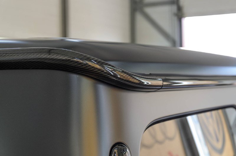 Carbon fiber front window frame Covers (A pillar) for Mercedes-Benz G-Class W463A W464 3 pcs Set - Custom Class