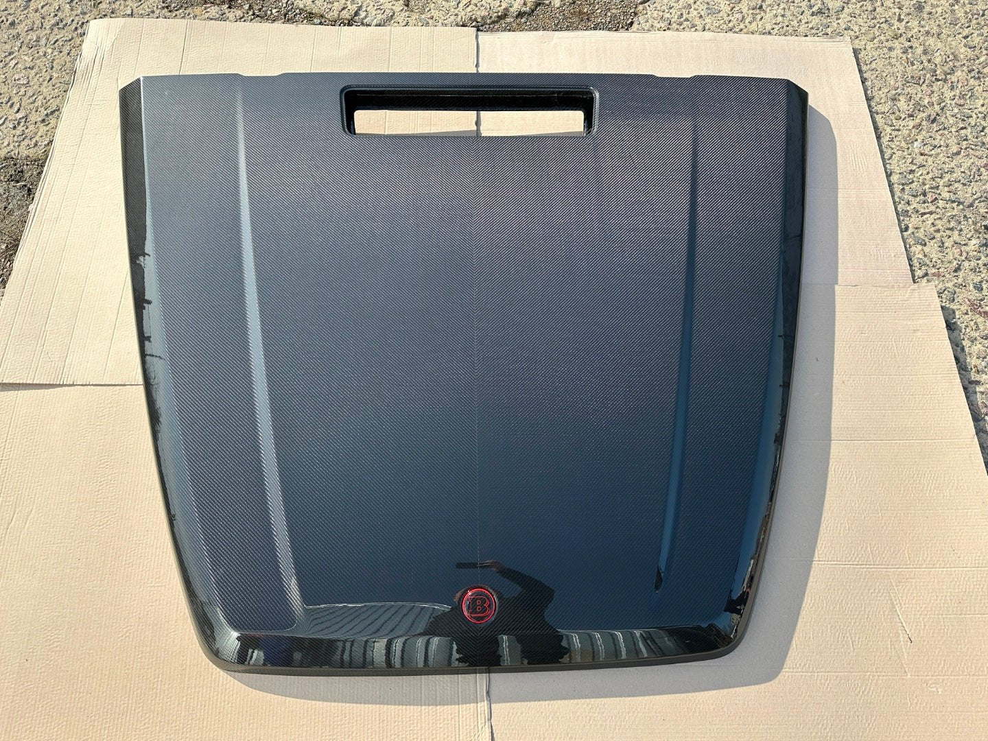 Carbon fiber hood bonnet for Mercedes-Benz W463A W464 G Wagon G63 G550 2018+ - Custom Class