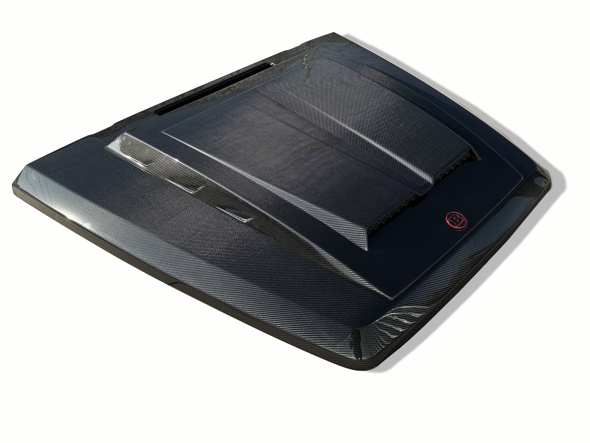 Carbon fiber hood bonnet with carbon Brabus hood scoop for Mercedes-Benz W463A W464 G Wagon G63 G550 2018+ - Custom Class