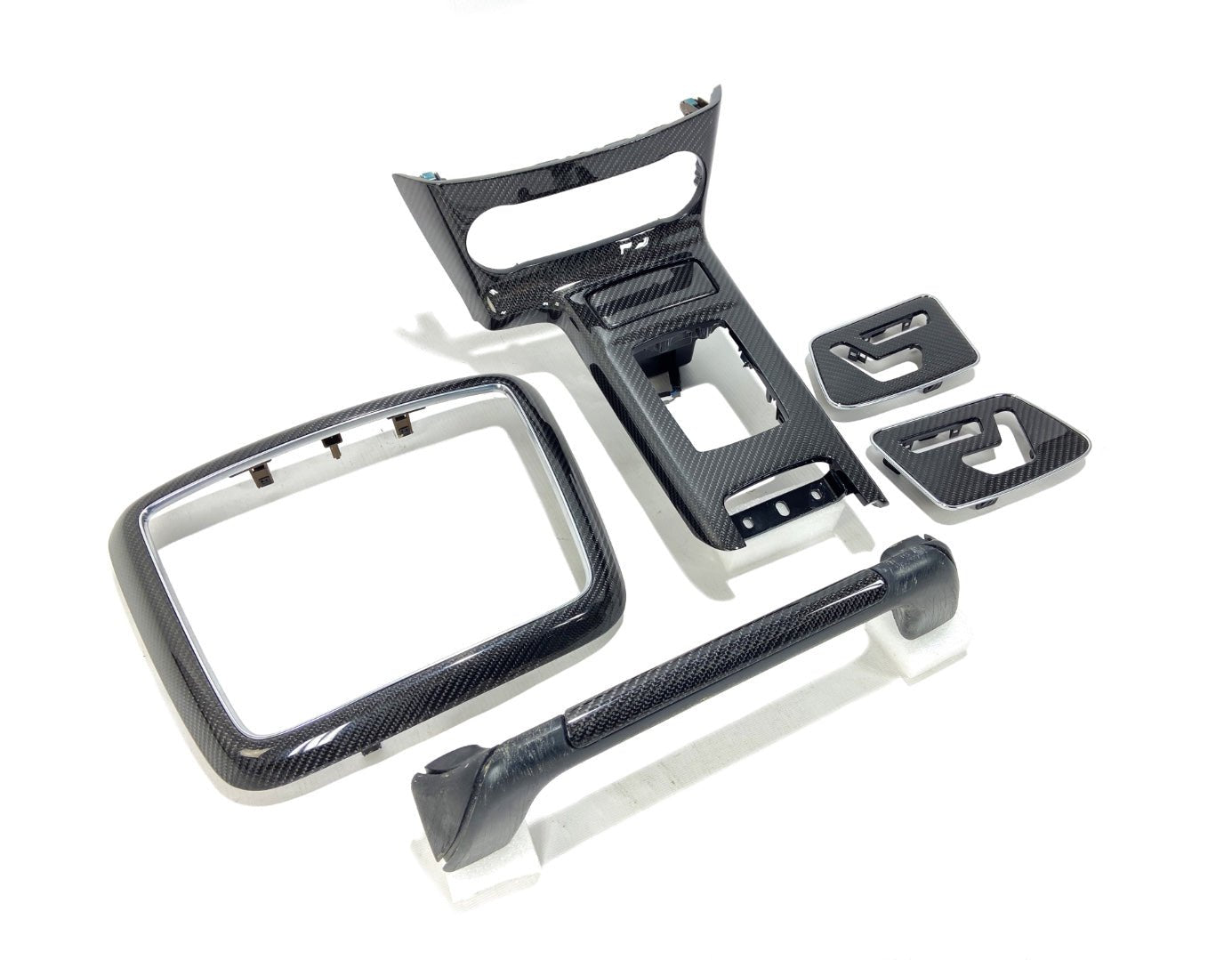 Carbon fiber interior dashboard panels trim replacement for Mercedes-Benz W463 - Custom Class