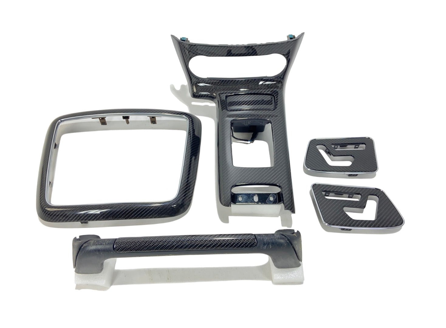 Carbon fiber interior dashboard panels trim replacement for Mercedes-Benz W463 - Custom Class
