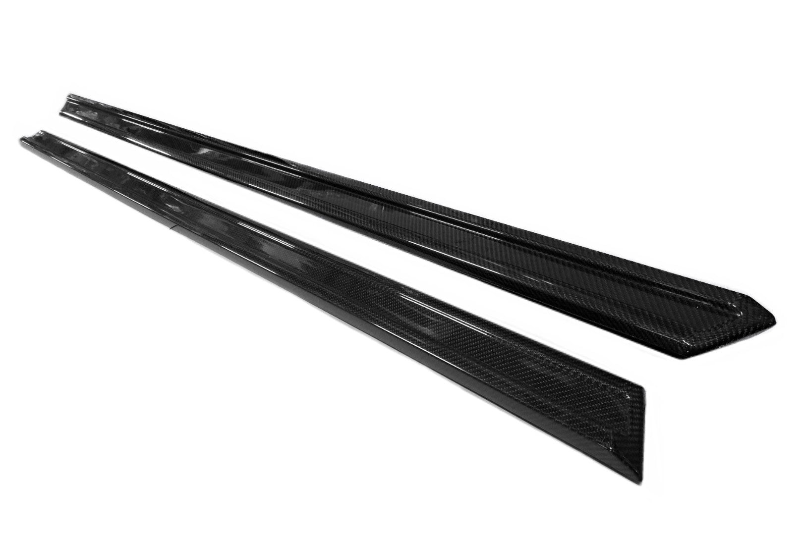 Carbon fiber lower entrance mouldings trim for 3-door Mercedes-Benz W463 G-Class - Custom Class