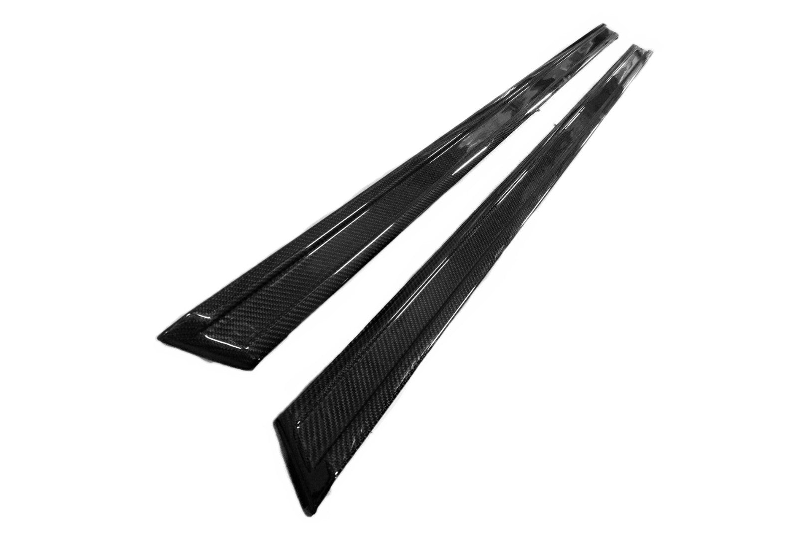 Carbon fiber lower entrance mouldings trim for Mercedes-Benz W463 G-Class - Custom Class