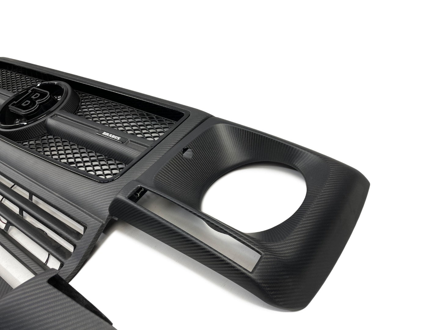 Carbon fiber matte design front facelift upgrade kit for Mercedes W463 G55 G63 G500 - Custom Class