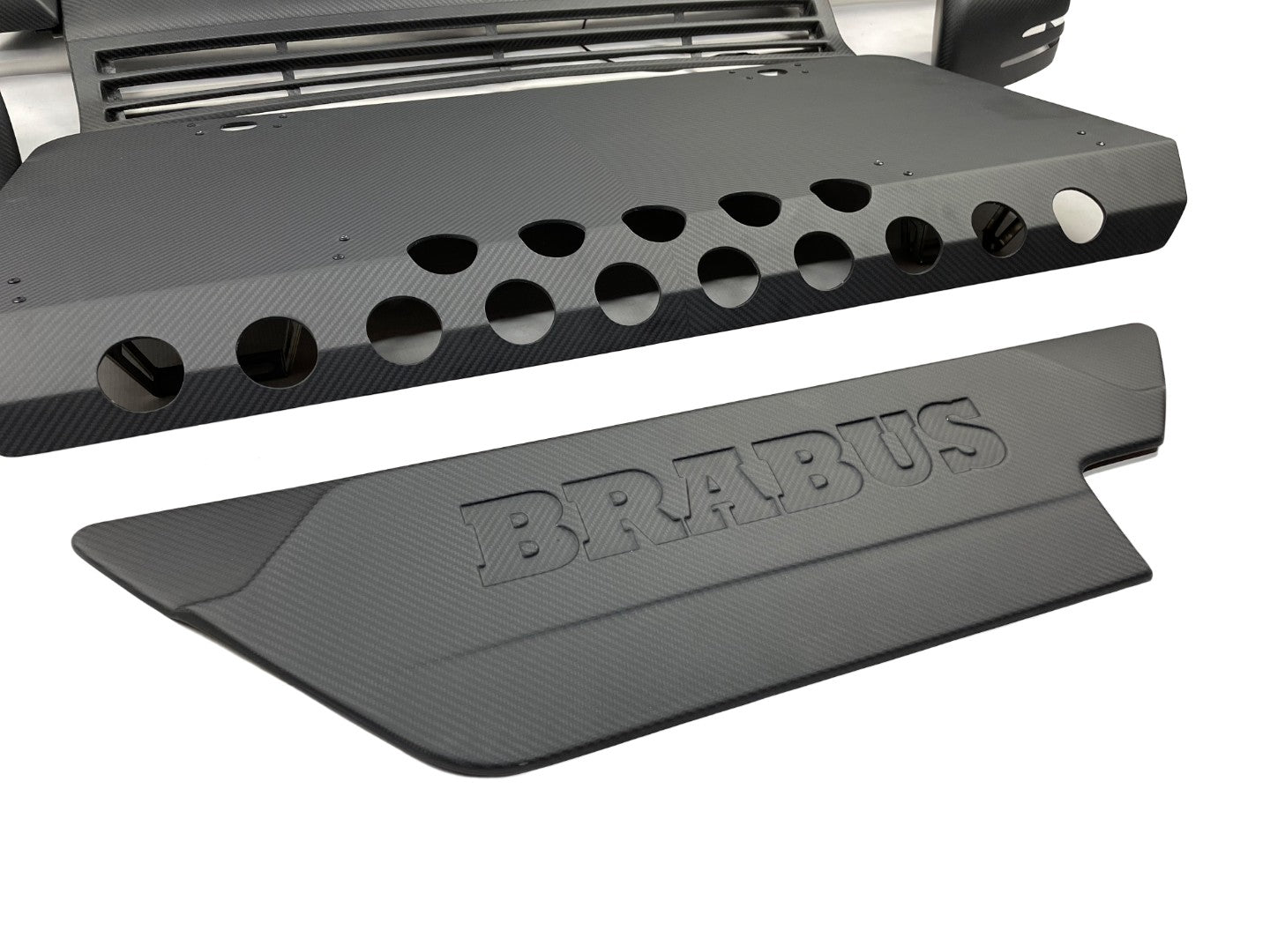 Carbon fiber matte design front facelift upgrade kit for Mercedes W463 G55 G63 G500 - Custom Class