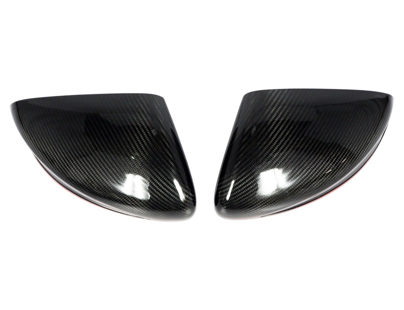 Carbon Mirror Covers with Red Stripe for Mercedes-Benz G-Class W463A - Custom Class