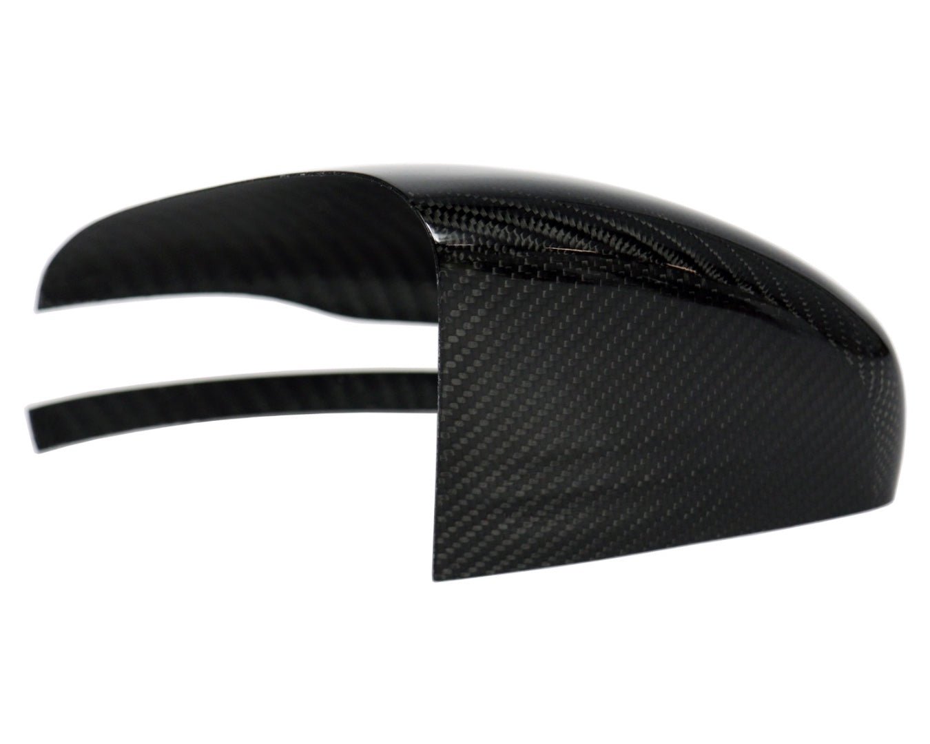 Carbon Mirror Covers with Yellow Stripe for Mercedes-Benz G-Class W463A - Custom Class