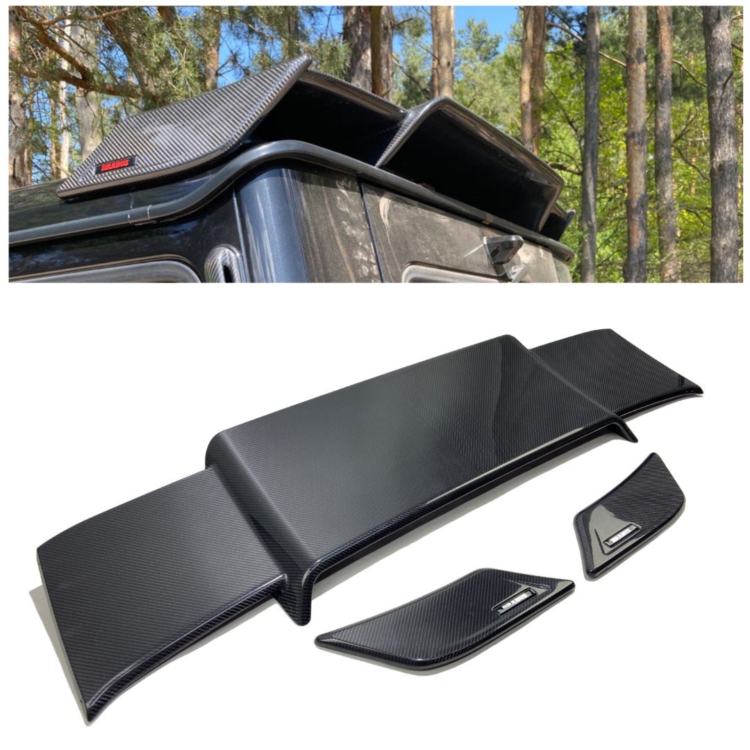 Carbon fiber rear roof spoiler Brabus for Mercedes-Benz W463 G-Wagon G-Class - Custom Class