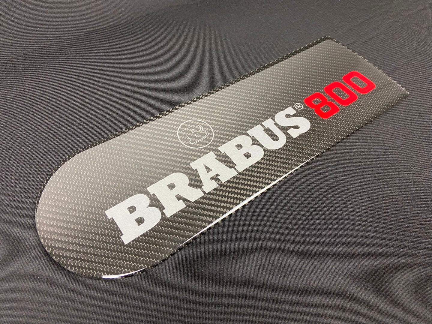Carbon fiber rear spare tire wheel cover badge emblem logo Brabus 800 for Mercedes-Benz W463 W463A W464 G-Class G-Wagon - Custom Class