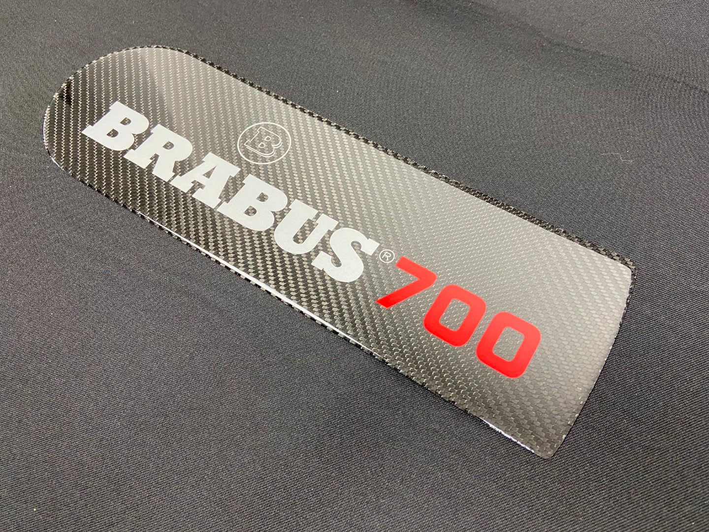 Carbon fiber rear spare wheel plate's emblem insertion for Mercedes-Benz W463 G-Class - Custom Class