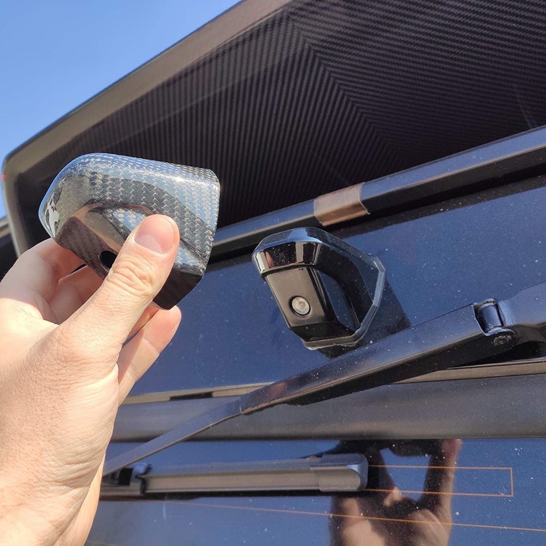 Carbon fiber rear view camera body replacement for Mercedes-Benz W463 - Custom Class