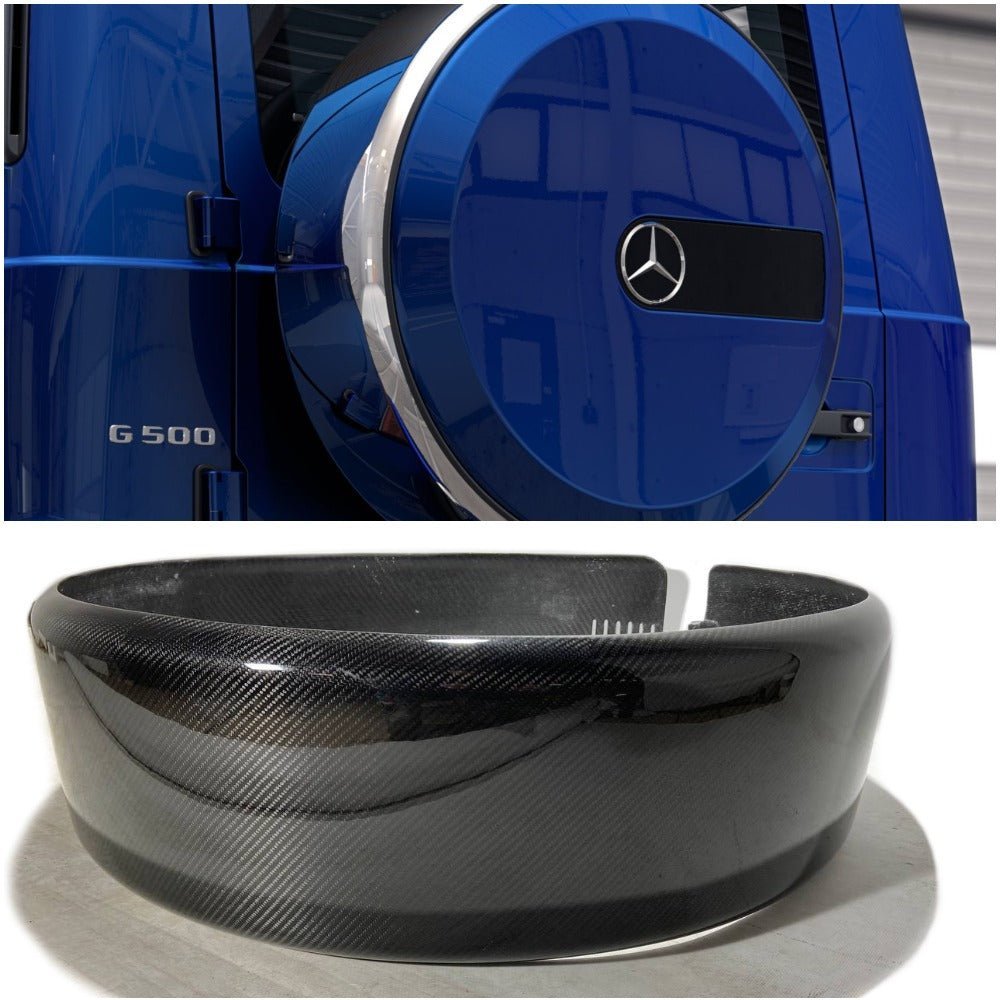 Carbon fiber rear wheel spare ring cover for Mercedes-Benz W463A W465 G-Class - Custom Class