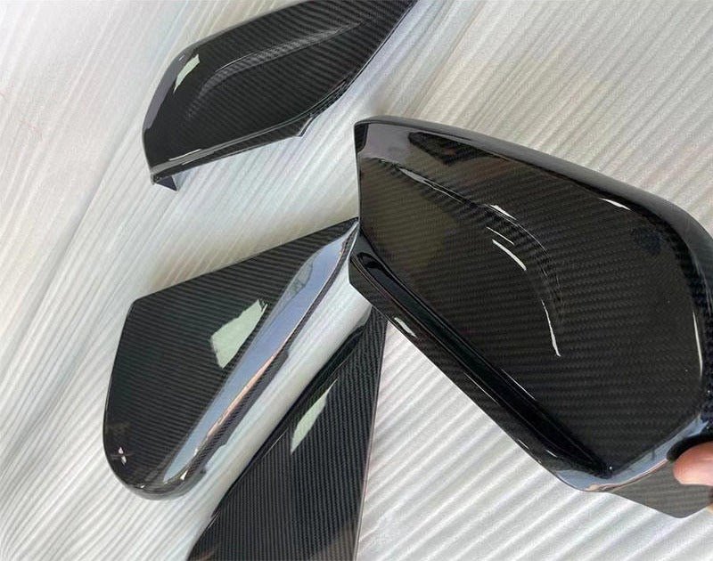 Carbon fiber seat side covers interior trim set 4 pcs for Mercedes G-Wagon W463A - Custom Class