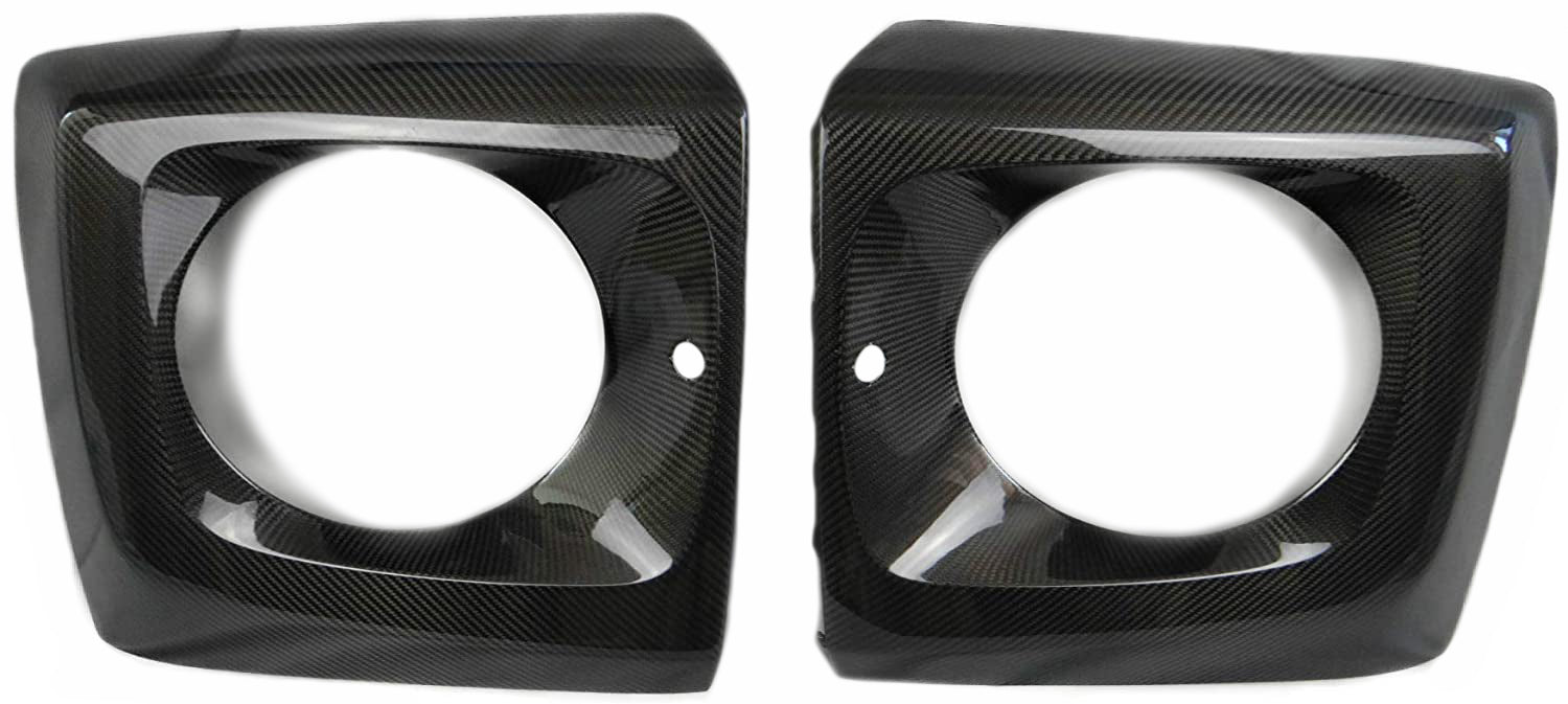 Carbon Front Headlight Covers for Mercedes-Benz W463A W464 - Custom Class