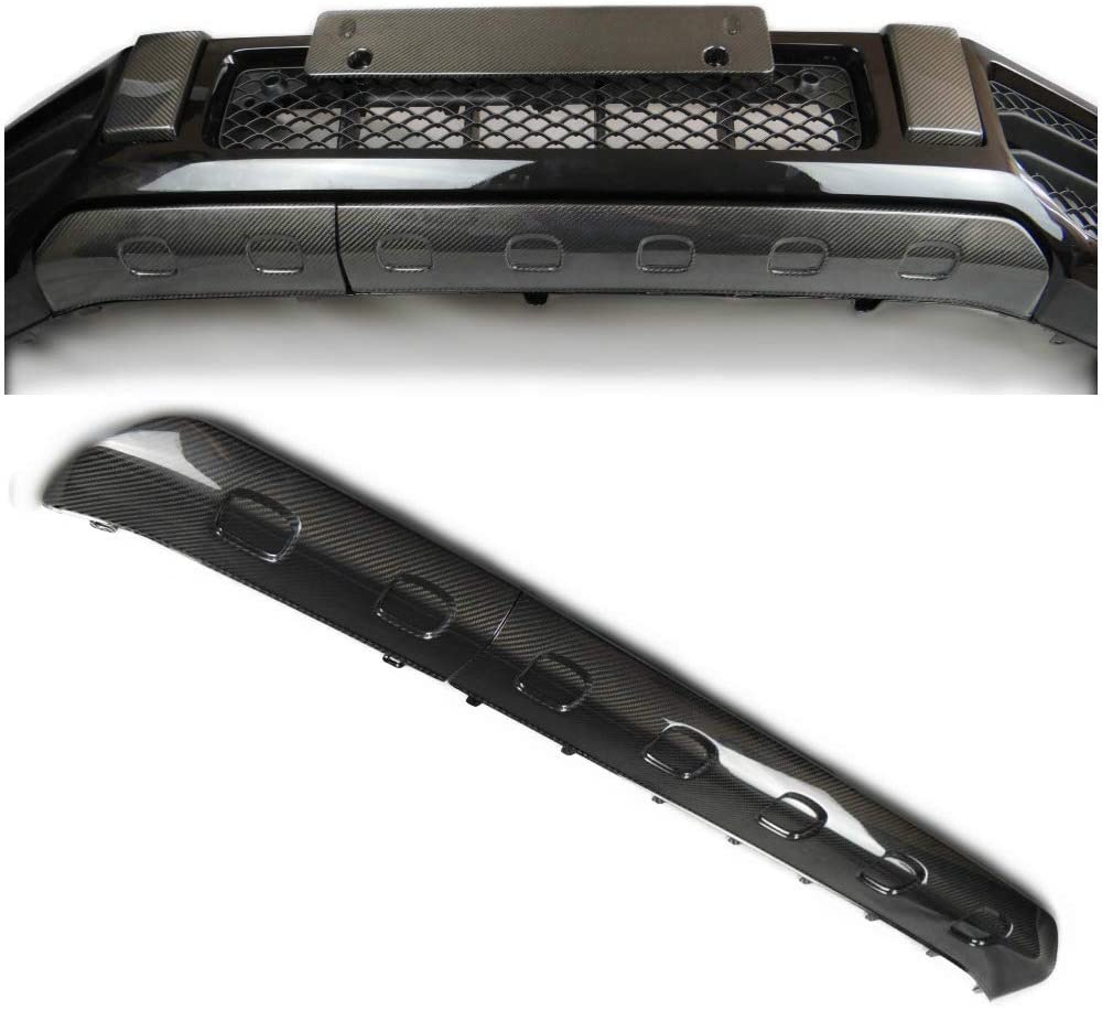 Carbon Front Lip Spoiler Diffuser 2 pcs for Mercedes-Benz W463A with front AMG bumper - Custom Class