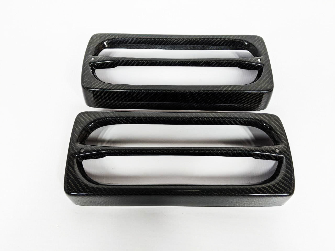 Carbon Mansory Rear Tail Light Covers 2 pcs for Mercedes W463 G Wagon - Custom Class
