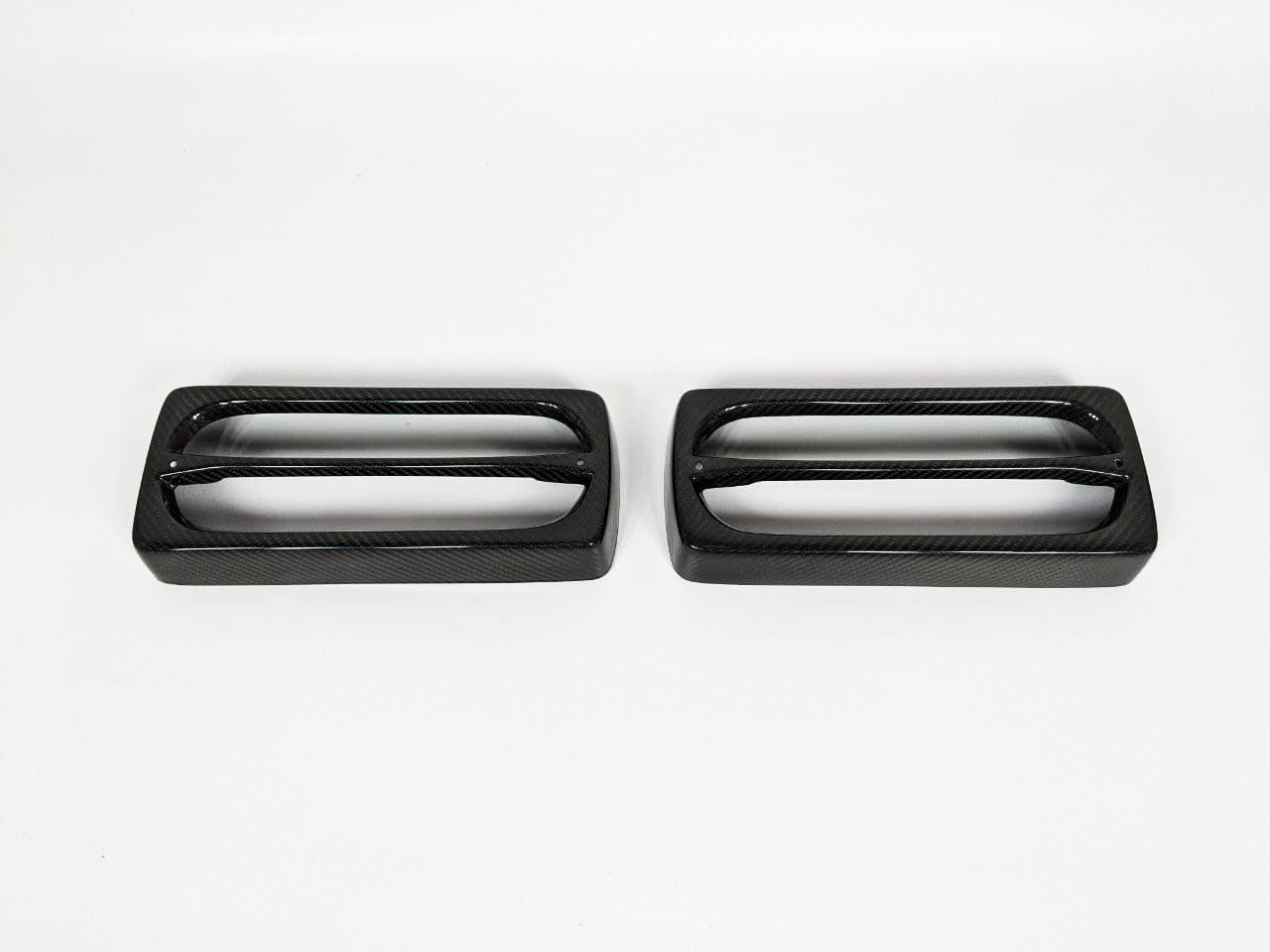 Carbon Mansory Rear Tail Light Covers 2 pcs for Mercedes W463 G Wagon - Custom Class
