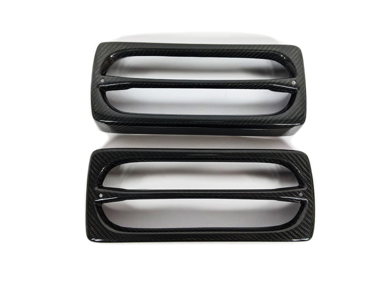 Carbon Mansory Rear Tail Light Covers 2 pcs for Mercedes W463 G Wagon - Custom Class