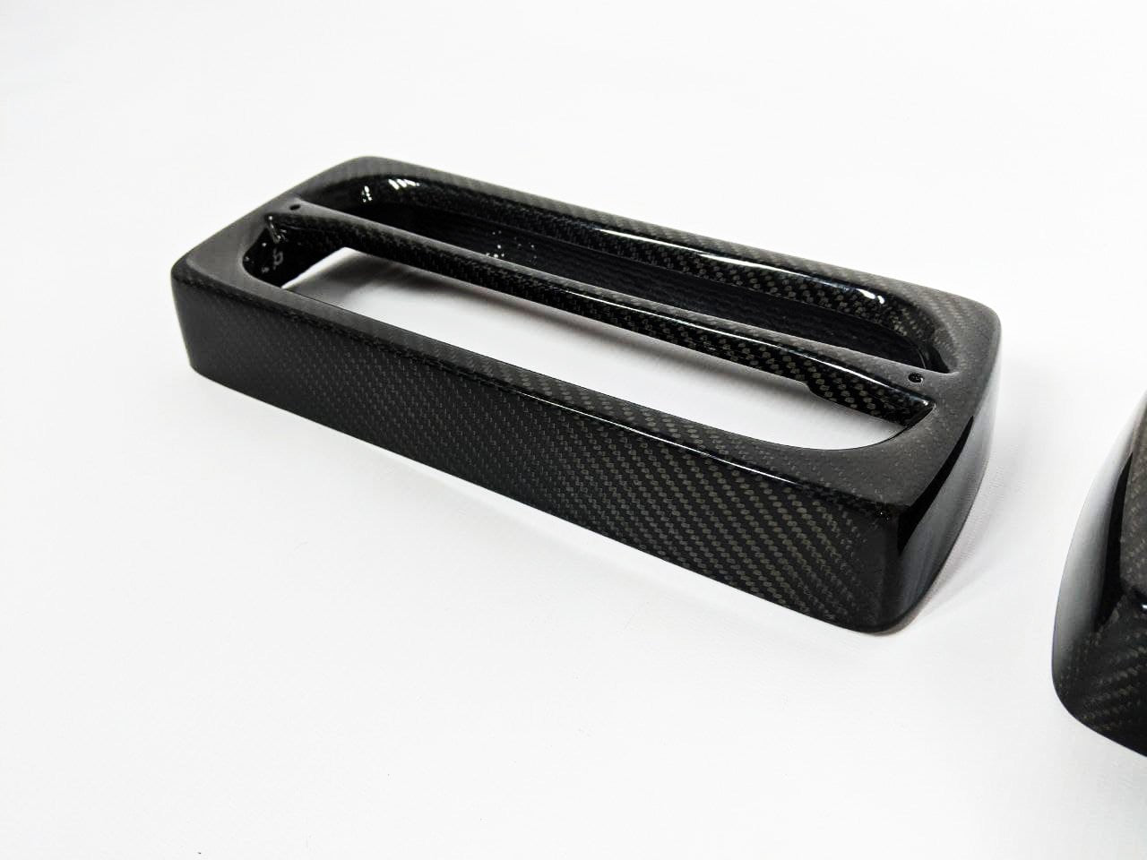 Carbon Mansory Rear Tail Light Covers 2 pcs for Mercedes W463 G Wagon - Custom Class