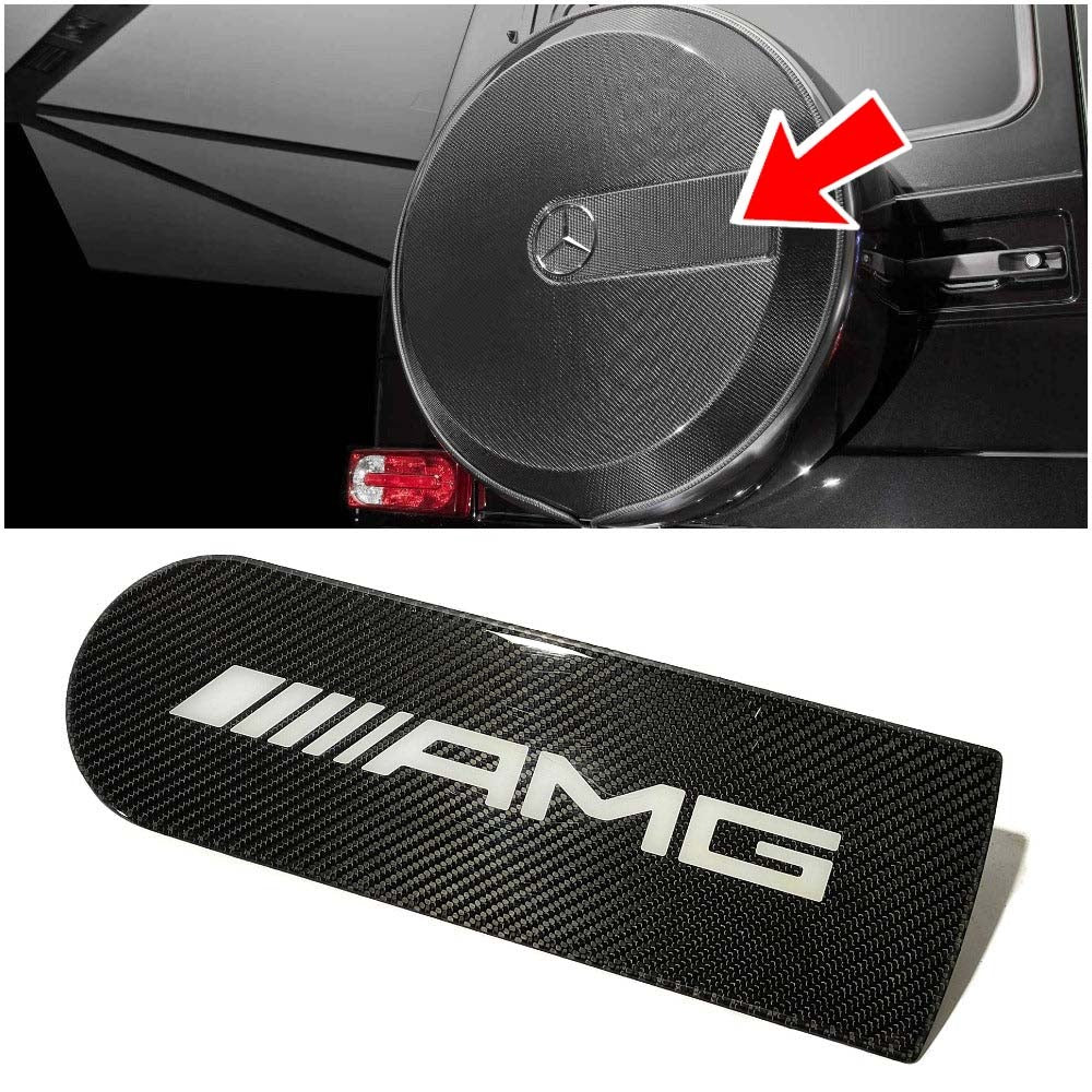 Rear Spare Wheel Carbon Cover plate for Mercedes W463 G Wagon - Custom Class