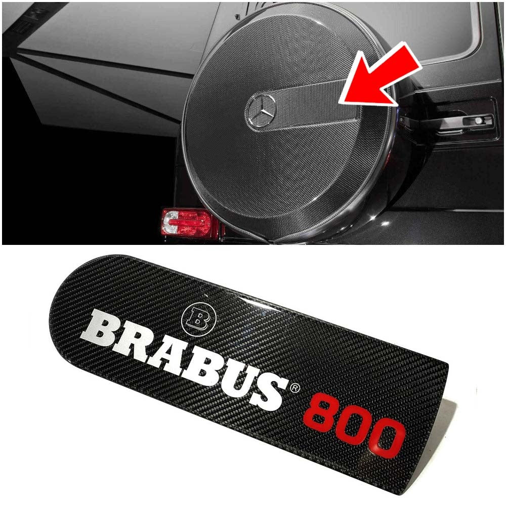 Rear Spare Wheel Carbon Cover plate for Mercedes W463 G Wagon - Custom Class