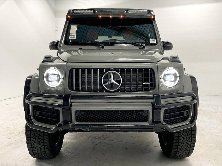 AMG G 63 4x4 Squared conversion kit for Mercedes-Benz W463A G-Wagon by Custom Class, featuring carbon fiber and off-road performance components.