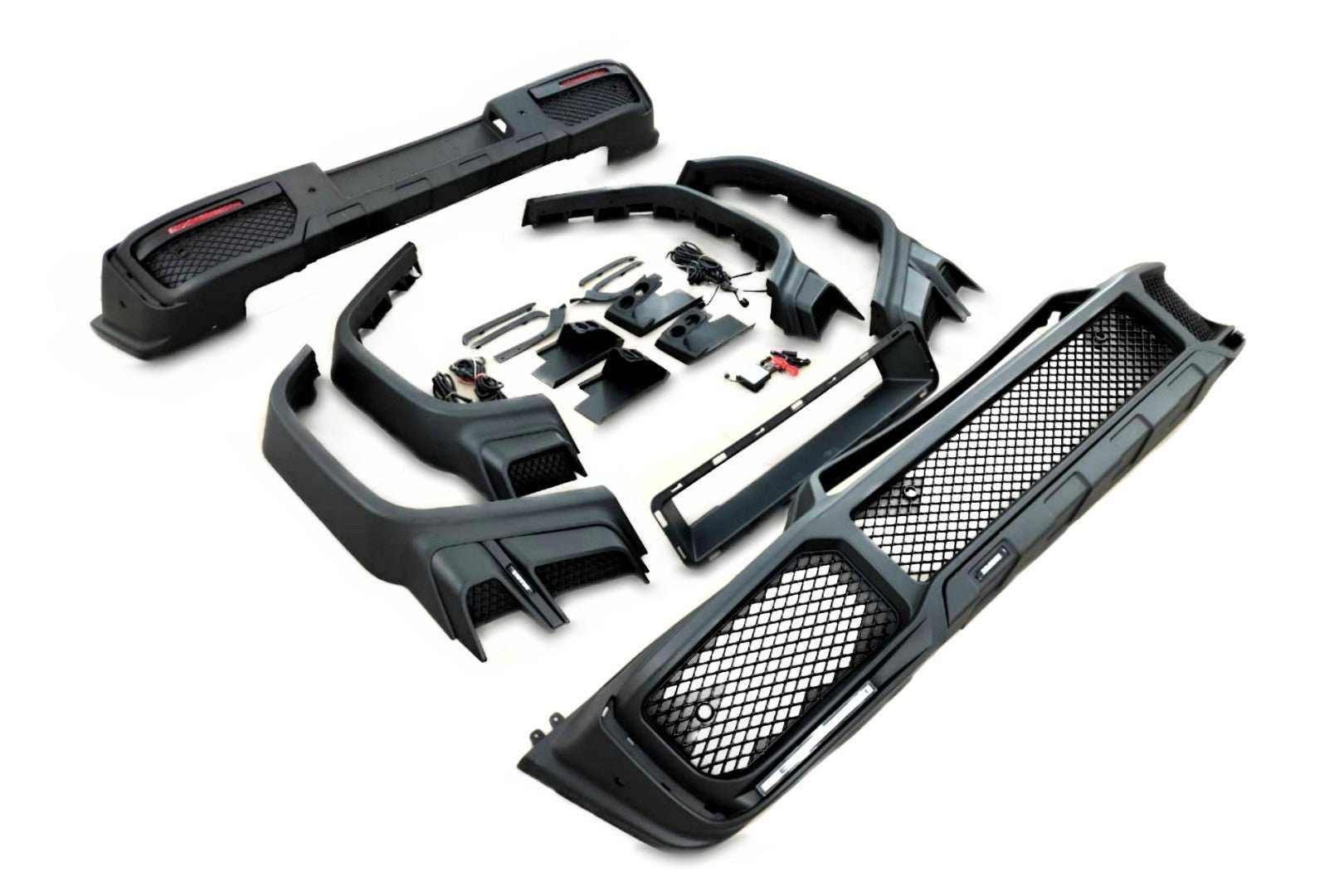 CONVERSION KIT FOR MERCEDES-BENZ W463A G63 AMG 4X4 TO BRABUS 800 WIDESTAR STEALTH GREEN - Custom Class