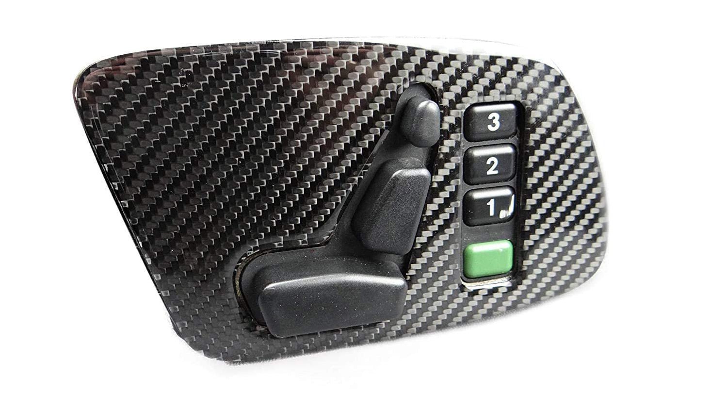 Door Panels Buttons Carbon Covers Set - Custom Class