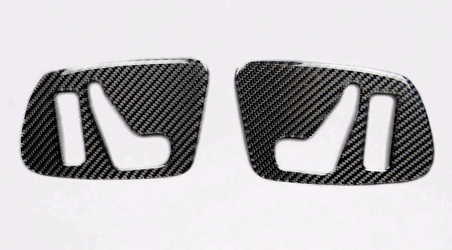 Door Panels Buttons Carbon Covers Set - Custom Class