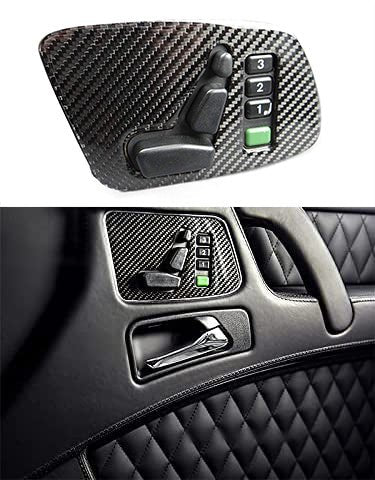 Door Panels Buttons Carbon Covers Set - Custom Class