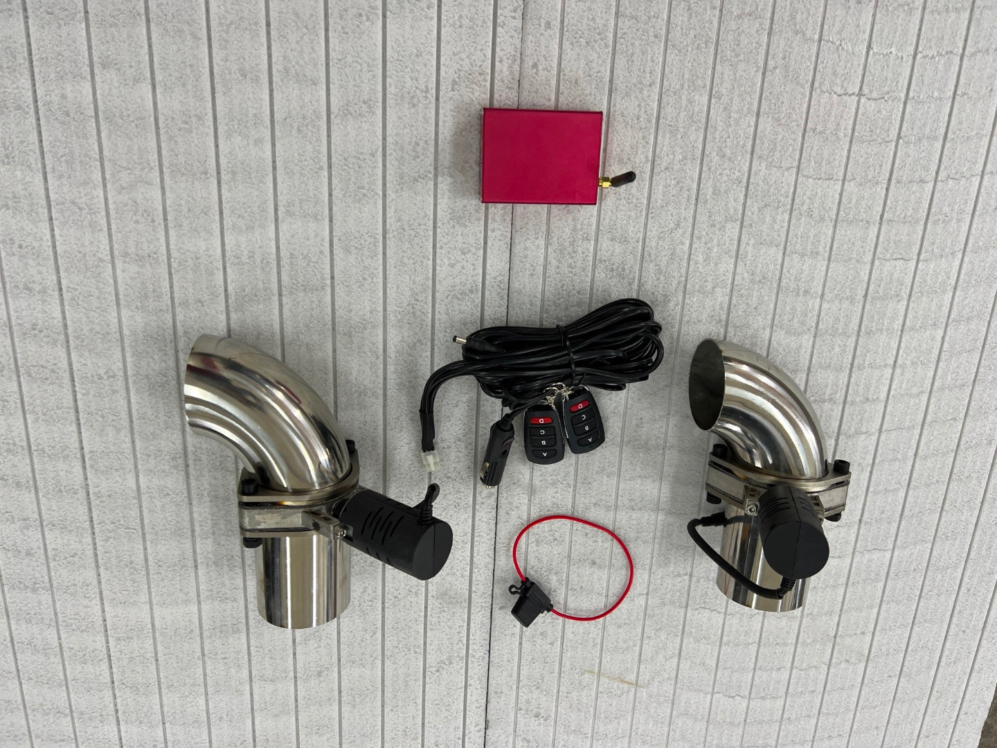 Electric remote controlled power valve for exhaust system Mercedes-Benz W463 W463a W464 - Custom Class