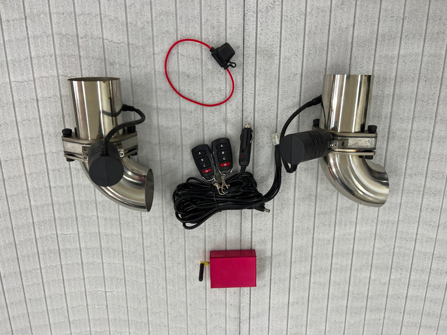 Electric remote controlled power valve for exhaust system Mercedes-Benz W463 W463a W464 - Custom Class