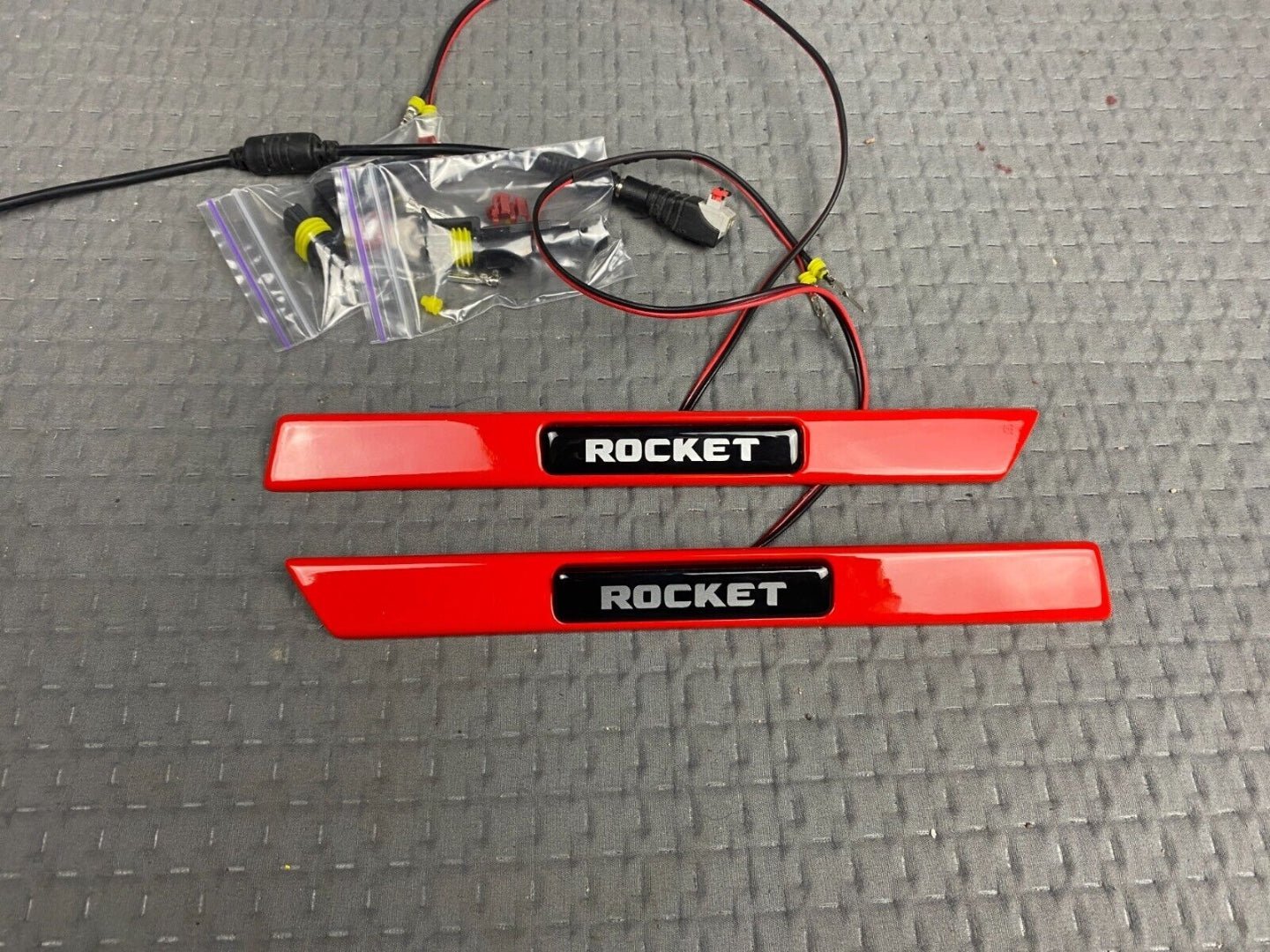 Fender Insert LED Emblem Brabus Rocket Style Badge for Mercedes G Wagon W463A - Custom Class