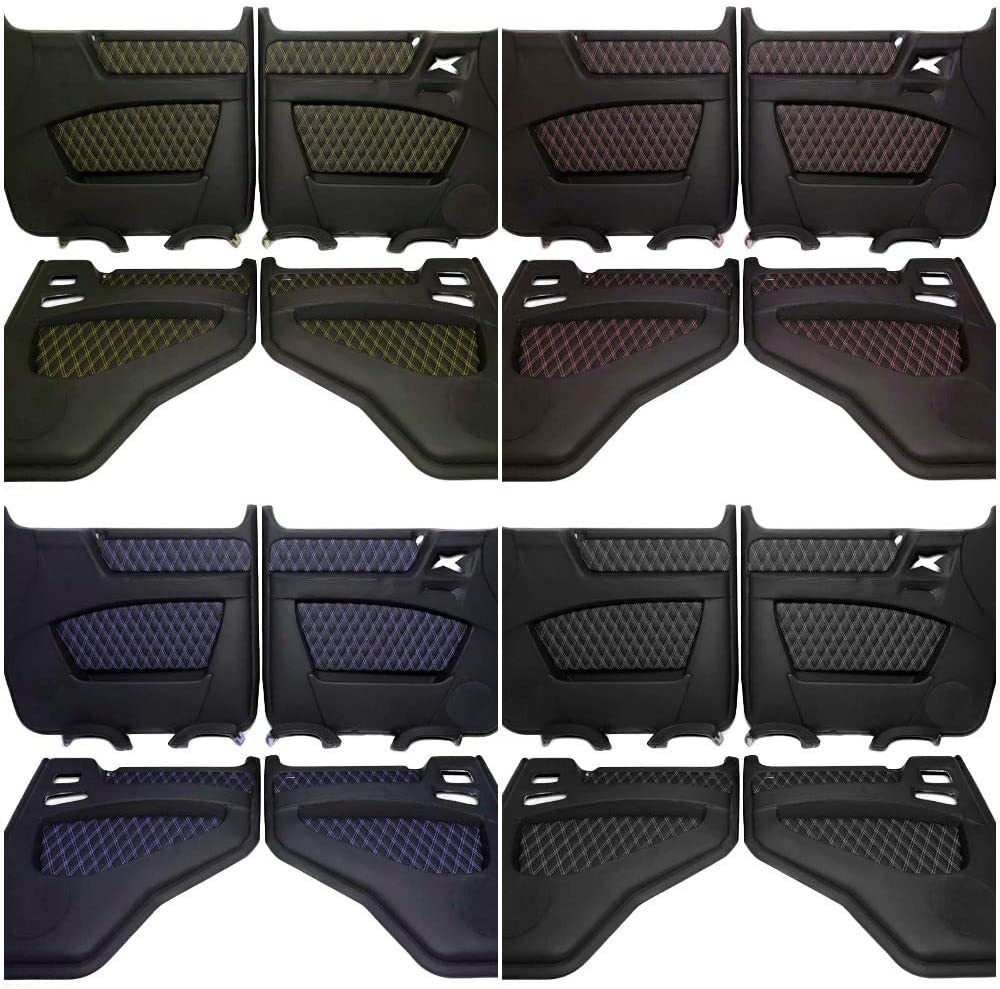 Fiberglass door panels with leather trim for Mercedes-Benz G-Wagon G-Class W463 1979 - 2001 - Custom Class