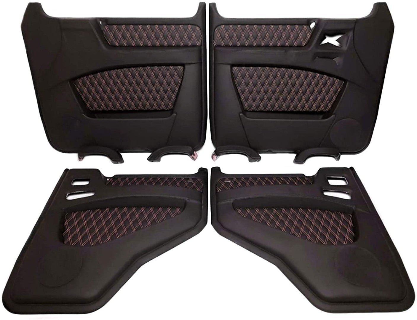 Fiberglass door panels with leather trim for Mercedes-Benz G-Wagon G-Class W463 1979 - 2001 - Custom Class