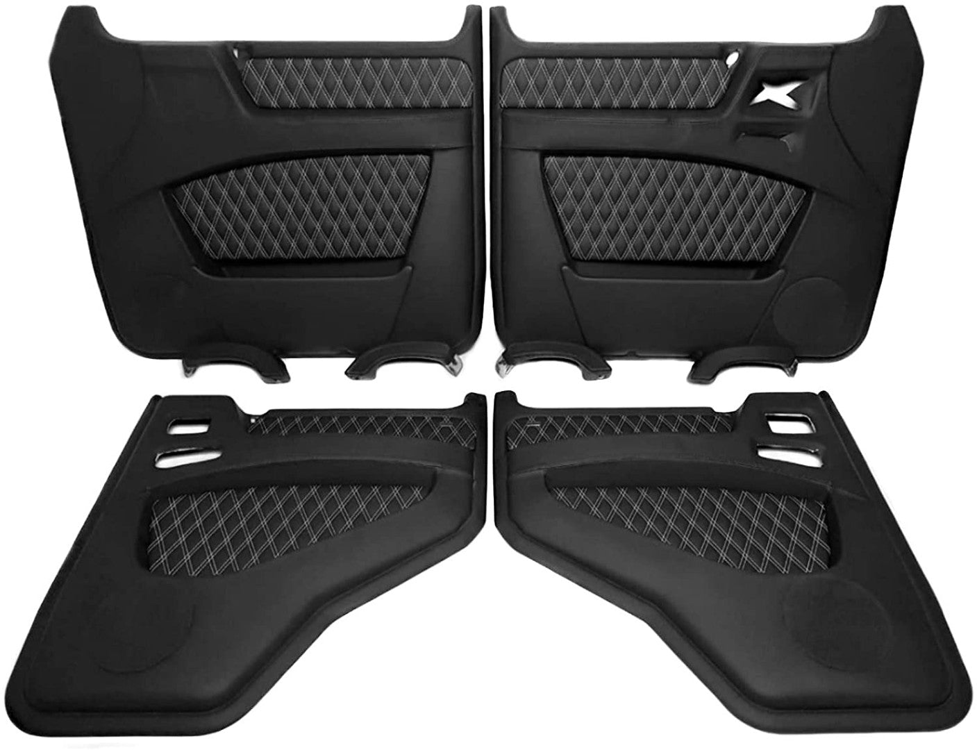 Fiberglass door panels with leather trim for Mercedes-Benz G-Wagon G-Class W463 1979 - 2001 - Custom Class