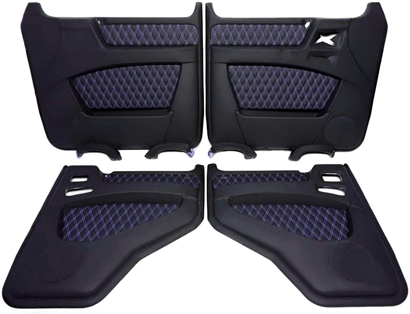 Fiberglass door panels with leather trim for Mercedes-Benz G-Wagon G-Class W463 1979 - 2001 - Custom Class