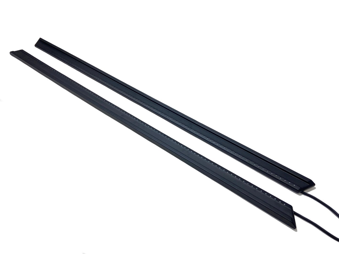 Fiberglass Mansory lower entrance mouldings trim with LED lights for Mercedes-Benz W463 G-Class - Custom Class