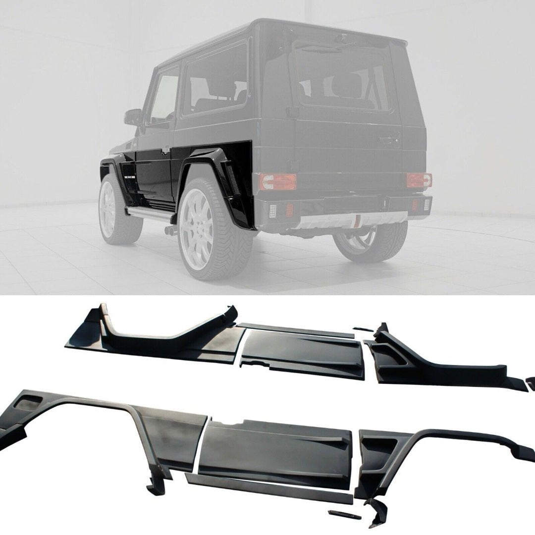 Fiberglass widestar Brabus body kit for W463 3-door G-Class (16 elements) - Custom Class