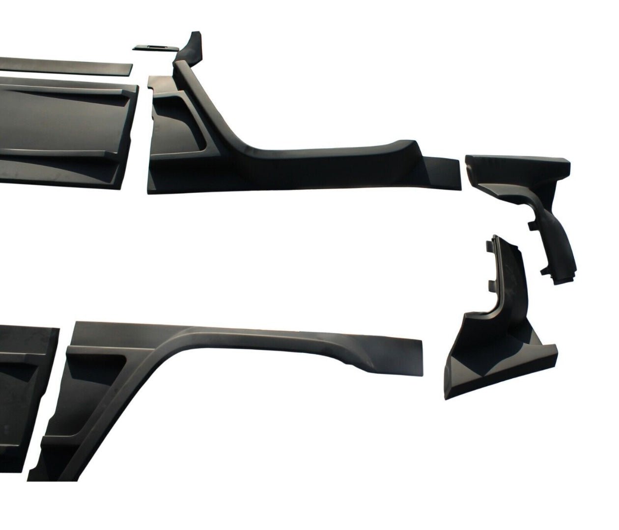 Fiberglass widestar Brabus body kit for W463 3-door G-Class (16 elements) - Custom Class