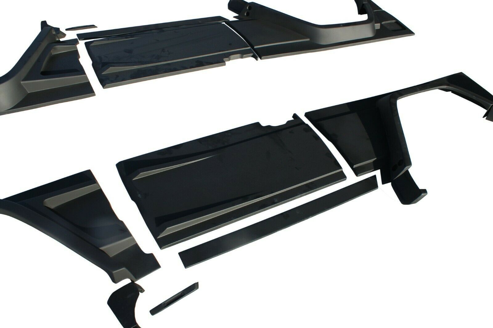 Fiberglass widestar Brabus body kit for W463 3-door G-Class (16 elements) - Custom Class