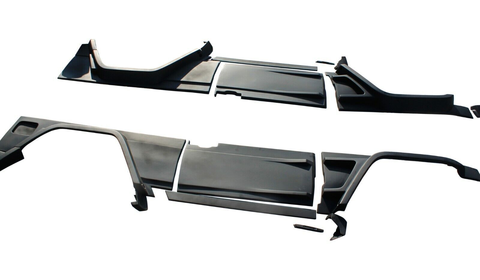 Fiberglass widestar Brabus body kit for W463 3-door G-Class (16 elements) - Custom Class