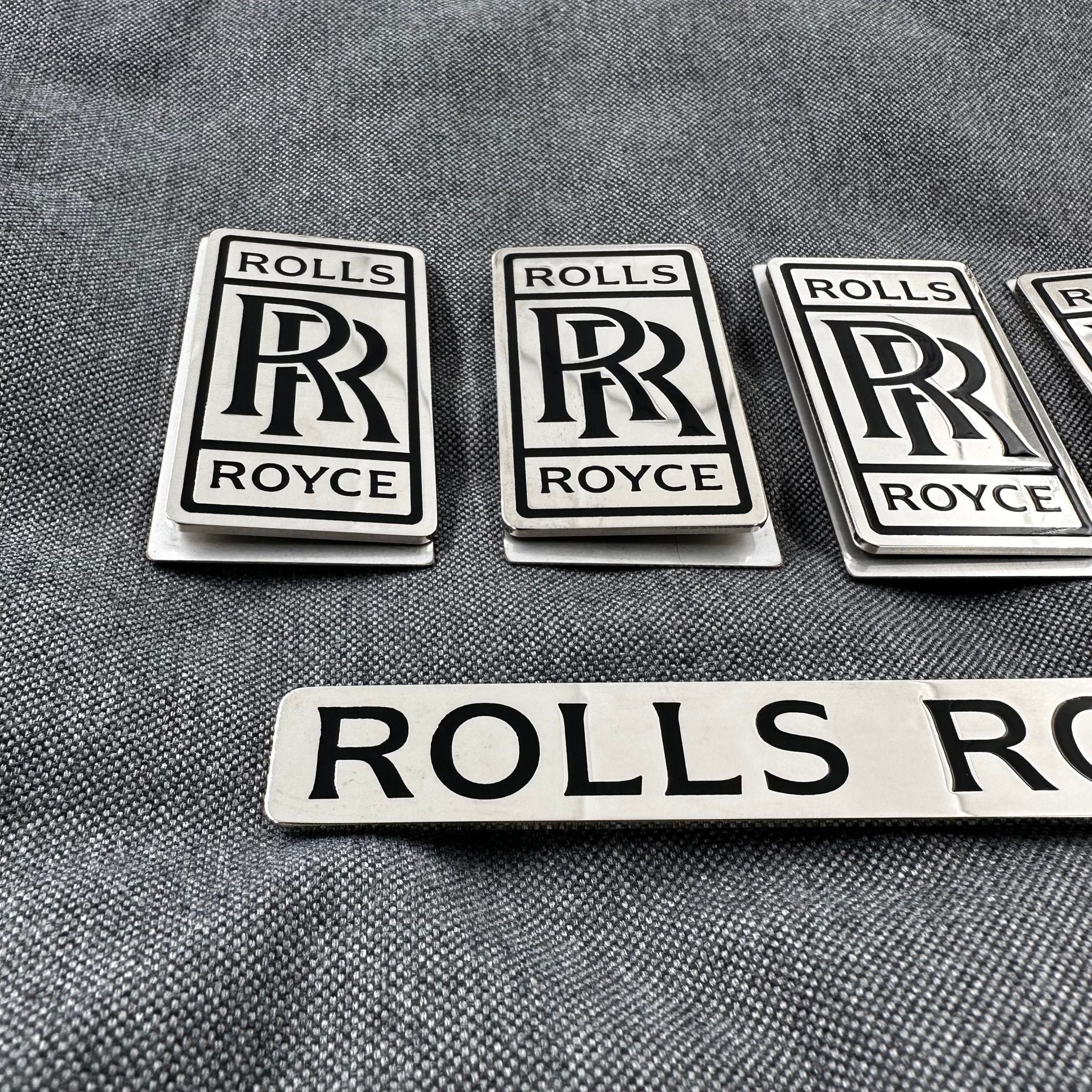 Floor Mats Emblems Badge Logo 5pcs set for Rolls Royce - Custom Class
