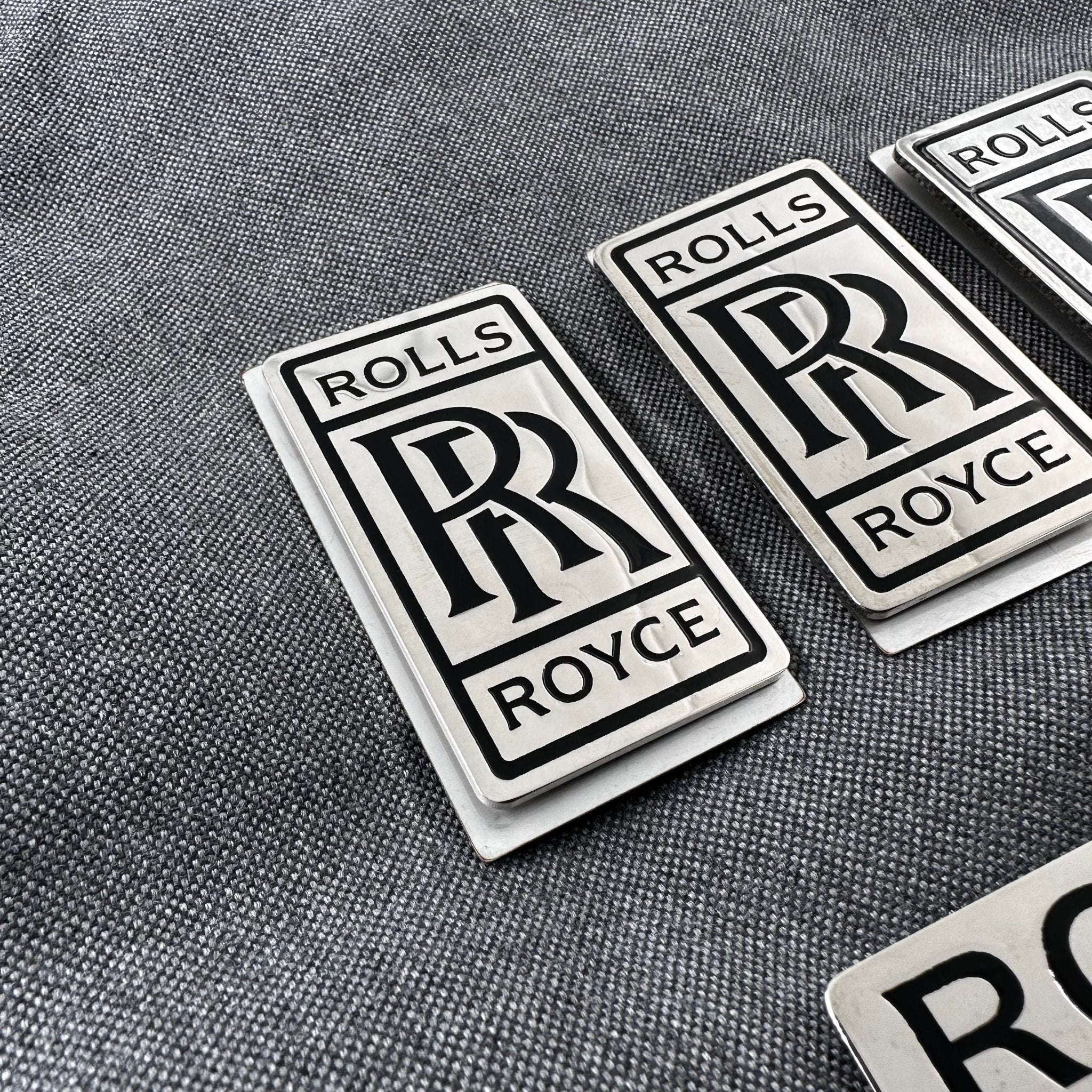 Floor Mats Emblems Badge Logo 5pcs set for Rolls Royce - Custom Class