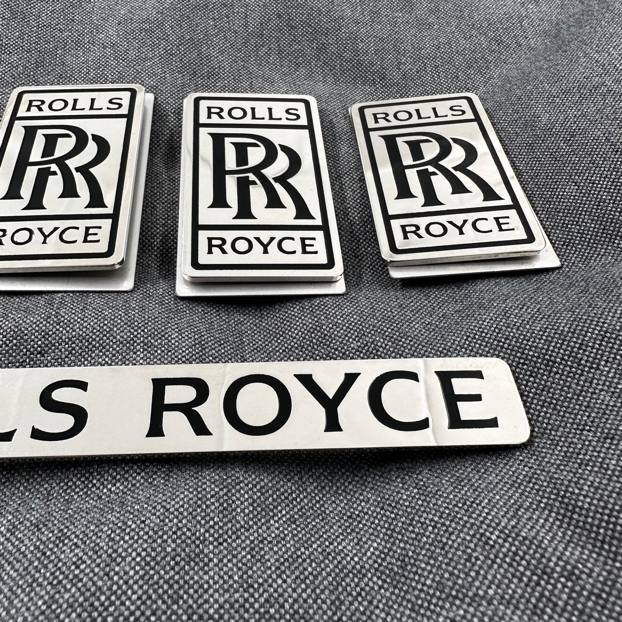 Floor Mats Emblems Badge Logo 5pcs set for Rolls Royce - Custom Class