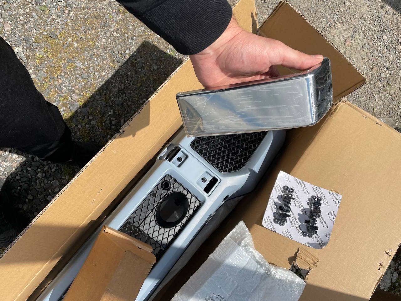 Front AMG bumper for Mercedes W463 1979-2018 - Custom Class