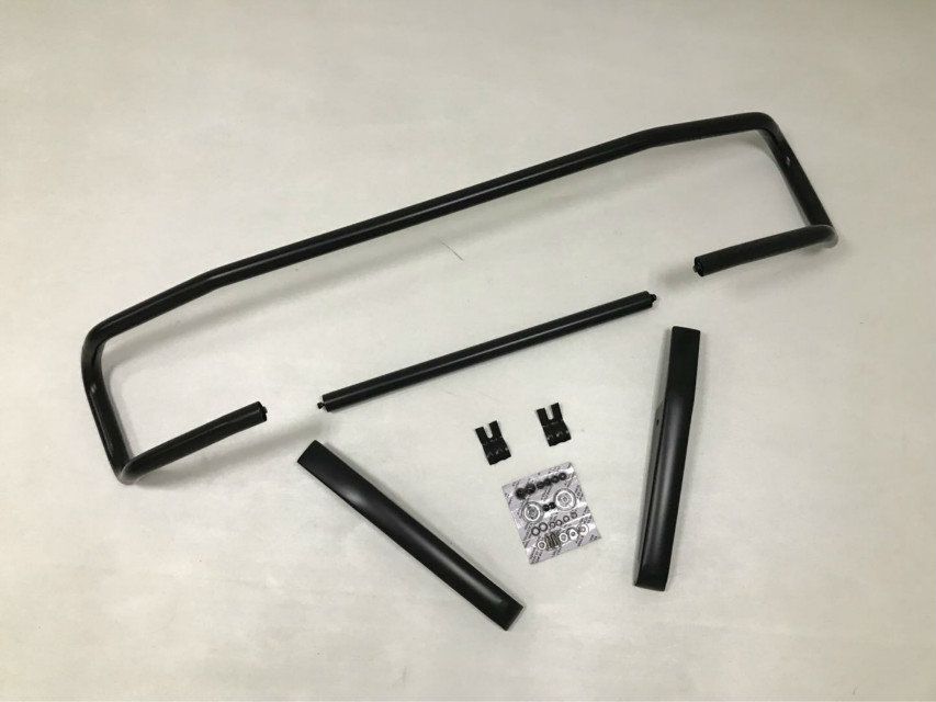 Front bumper guard stainless steel black for Mercedes-Benz G-Wagon W463 with AMG bumper 2013+ - Custom Class